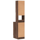Kitchen Cabinet Brown Oak 35x50x180 cm Engineered Wood 840764