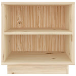 ZNTS Bedside Cabinets 2 pcs 40x34x40 cm Solid Wood Pine 813326