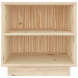 Bedside Cabinets 2 pcs 40x34x40 cm Solid Wood Pine 813326