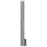 CD Cabinet Grey Sonoma 65 x 23.5 x 175 cm Engineered Wood 8012663