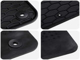 Car Mat 4 pcs Black suitable for koda KODIAQ 2017-2023 Rubber 42029085