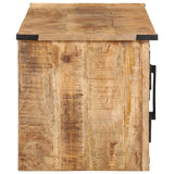 TV Cabinet with Doors 105x35x36 cm Solid Wood Mango 374062