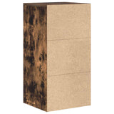 Sideboard with Drawer Smoked Oak 38 x 34 x 75 cm 869550