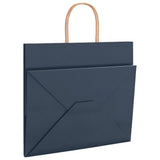Paper Bags 250 pcs with Handles Blue 32x22x28 cm 4101708