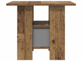 Bedside Table 2 pcs Old Wood 41 x 40 x 45 cm Engineered Wood 8000433