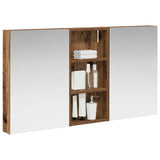 Bathroom Cabinet Set 3 pcs 110 x 10.5 x 60.5 cm Engineered wood 3403718