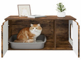 Cat House Smoked Oak 85 x 55 x 50.5 cm Engineered Wood 8000721