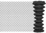 Chain Link Fence Steel 25x1.5 m Grey 142431