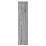 Bookcase Grey Sonoma 50x25x105 cm Engineered Wood 852794