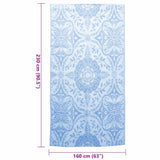 Outdoor Carpet ARAKIL Baby Blue 160x230 cm PP 310454