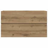 Bathroom Hanging Cabinet Artisian Oak 80x38.5x45 cm Engineered Wood 856247