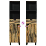 Bathroom Cabinet Natural 38 x 33 x 160 cm Engineered Wood 4017958
