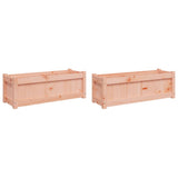 Garden Planters 2 pcs Solid Wood Douglas 837456