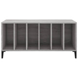 Record Cabinet Grey Sonoma 100x38x48 cm Engineered Wood 831987