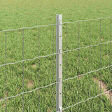Fence and Post Silver 0.4 x 25 m Steel 3336191