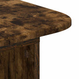 Console Table Smoked Oak 93 x 40 x 75 cm Engineered Wood 891155