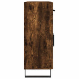 Sideboard Smoked Oak 69.5x34x90 cm Engineered Wood 828009