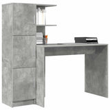 Desk 2 pcs Concrete Grey 3337292