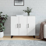 Sideboard White 90x34x80 cm Engineered Wood 828132