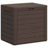 Garden Storage Box Brown 58.5x46x55 cm Polypropylene 152194