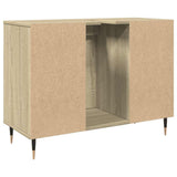 Bathroom Cabinet Sonoma Oak 80x33x60 cm Engineered Wood 849679