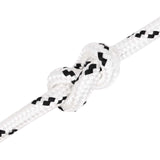 Multipurpose Utility Rope 14 mm 250 m White Polyester 3473424