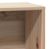 Bookcase Bed without Mattress 90x200 cm Solid Wood Pine 3321563