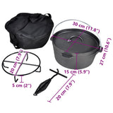 Dutch Oven 4.2 L including Accessories 41562