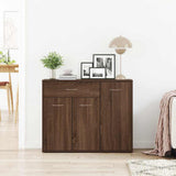 Sideboard Brown Oak 88x30x70 cm Engineered Wood 815368