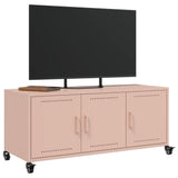 TV Cabinet Pink 100.5x39x43.5 cm Steel 846645