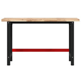 Workbench 140x60x83 cm Solid Wood Acacia Rectangular 3309673