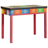 Writing Desk with Drawer Multicolour 100 x 50 x 77 cm 4017581