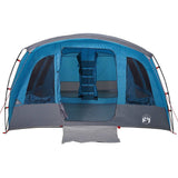 Family Tent Tunnel 8-Person Blue Waterproof 94750