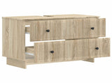 Bathroom Sink Cabinet EDE Sonoma Oak 82 x 41x 59 cm 895917
