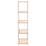 5-Tier Storage Racks 2 pcs 80x38x170 cm Solid Pinewood 250 kg 3051113