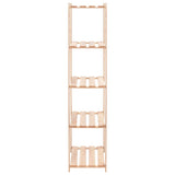 5-Tier Storage Racks 2 pcs 80x38x170 cm Solid Pinewood 250 kg 3051113