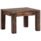 ZNTS Coffee Table 50x50x35 cm Solid Mango Wood 247468