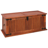 Storage Chest Brown Solid Acacia wood, MDF 90 cm x 45 cm x 40 cm 247242