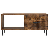 Coffee Table Smoked Oak 90 x 50 x 40 cm Engineered Wood 894960