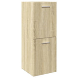 5 Piece Bathroom Furniture Set Sonoma Oak Engineered Wood 3325002