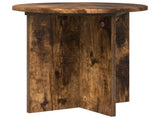 Plant Stand 2 pcs Smoked Oak 40 x 40 x 40 cm Engineered Wood 899731