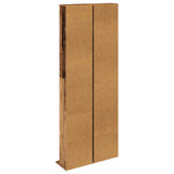 CD Cabinet 2 pcs Old Wood 33 x 23.5 x 175 cm Engineered Wood 8012655