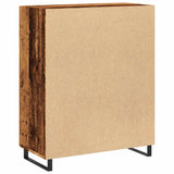 Sideboard Old Wood 69.5x34x90 cm Engineered Wood 857181