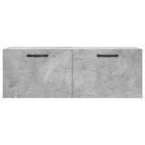 Wall Cabinet Concrete Grey 100x36.5x35 cm Engineered Wood 830128