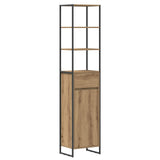 Bathroom Cabinet Artisian Oak 40 x 30 x 180 cm Engineered Wood 886497