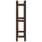Wine Rack for 42 Bottles Brown Solid Wood Pine 373392