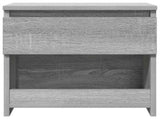 Bedside Cabinets 2 pcs Grey Sonoma 40x30x39 cm Engineered Wood 815132