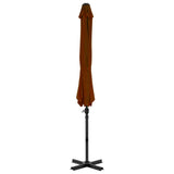 Cantilever Garden Parasol Terracotta 312307
