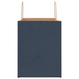 Paper Bags 250 pcs with Handles Blue 32x22x28 cm 4101708