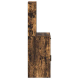 Highboard Smoked Oak 40 x 40.5 x 135 cm Engineered Wood 865077